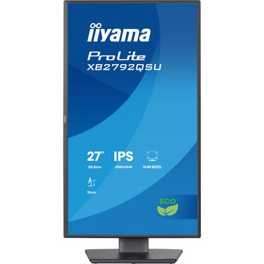 Iiyama prolite xb2792qsu-b1 27 monitor (zwart, hdmi, displayport, 2x usb-a, usb-b, 120 hz)