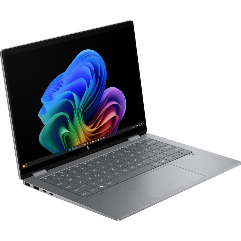 Load image into Gallery viewer, Hp omnibook x flipngai 14-fk0050nd 14 copilot+ 2-in-1 laptop (zilver | ryzen ai 5 340 | radeon 840m | 16 gb | 512 gb ssd | touch)
