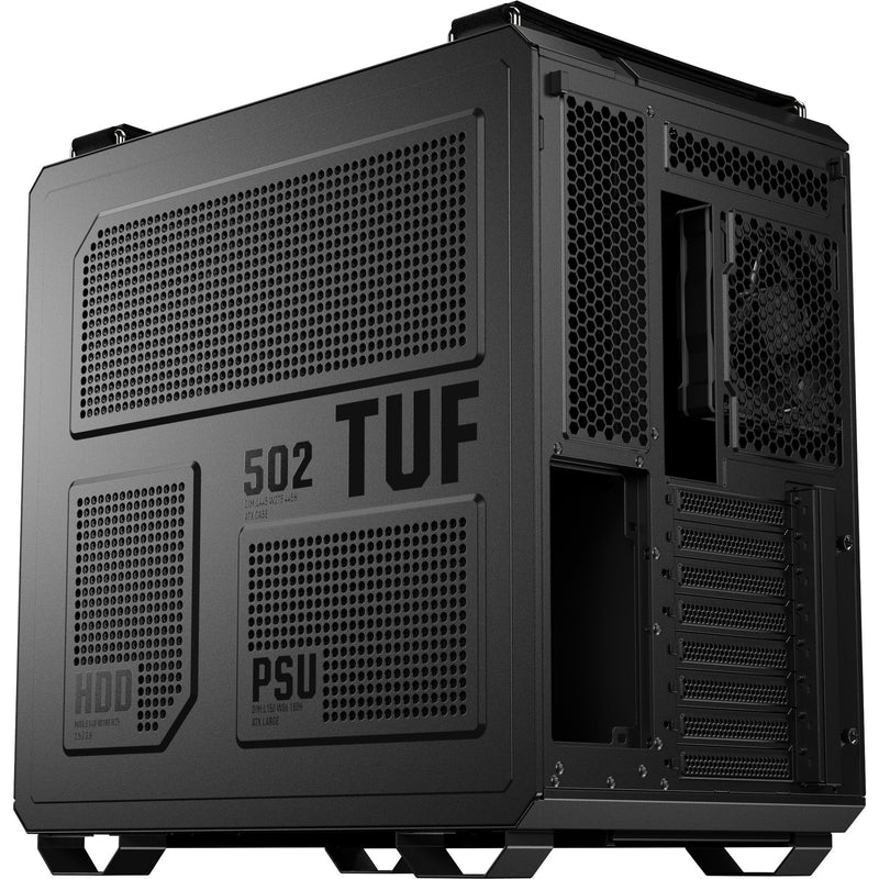 Chargez l'image dans la visionneuse de la galerie, Asus tuf gaming gt502 horizon argb midi tower behuizing (zwart | 3x usb-a | 1x usb-c | tempered glass)
