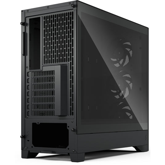 Fractal design pop 2 air midi tower behuizing (zwart | 1x usb-a | 1x usb-c | tempered glass)