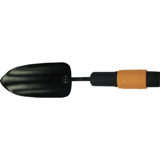 Fiskars quikfit bloemenschep handschepje (zwart oranje, 1000730)