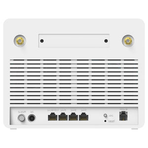 Cudy ac1200 wi-fi 4g lte-cat6 gigabit router lt700v mesh router (wit, mesh, app, nano simslot)