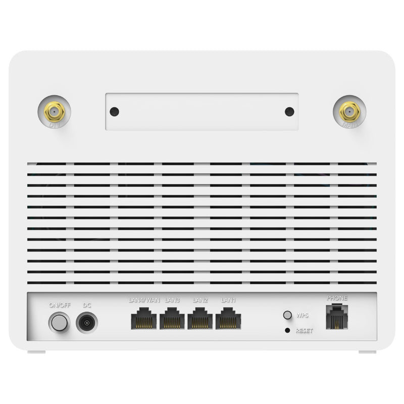 Chargez l'image dans la visionneuse de la galerie, Cudy ac1200 wi-fi 4g lte-cat6 gigabit router lt700v mesh router (wit, mesh, app, nano simslot)
