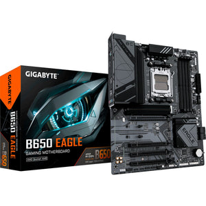 Gigabyte b650 eagle socket am5 moederbord (raid, gb-lan, sound, atx)