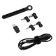 Targus 90 w legacy accessoireset (dc-kabel naar tip + 5 tips + opberghouder) adapter (zwart, voor dockingstations)