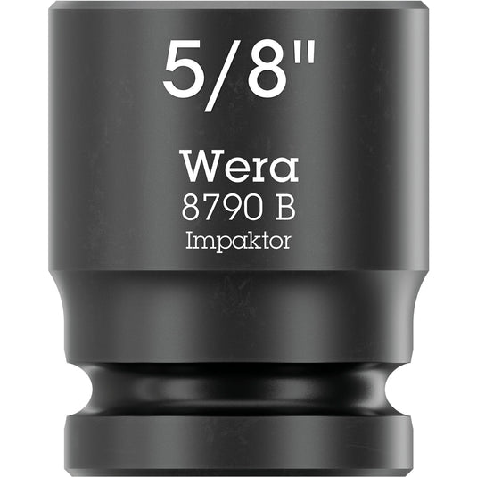 Wera 9608 dop-magneetstrip b impaktor imperial 1 dopsleutel (zwart groen, 9‑delig)