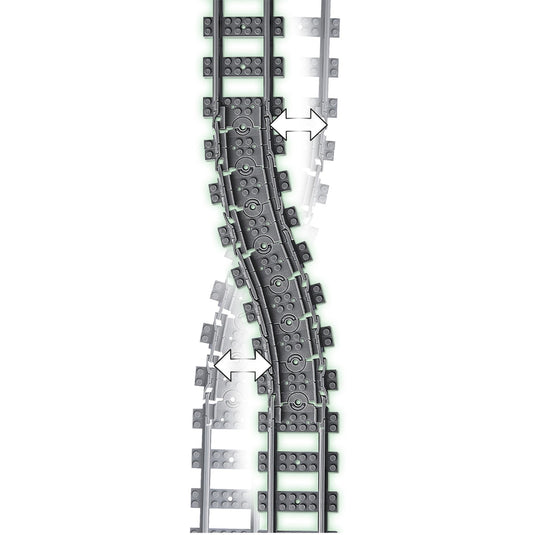 Lego city 60205 treinrails