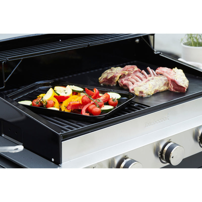 Load image into Gallery viewer, Barbecook herbruikbare grillpan uit email grillschaal
