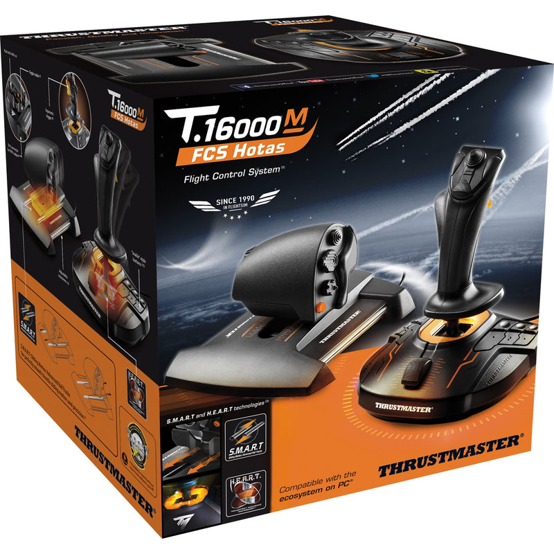 Load image into Gallery viewer, Thrustmaster t.16000m fcs hotas gaming hotas (zwart oranje, pc)
