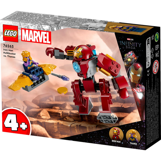 Lego marvel - iron man hulkbuster vs. thanos constructiespeelgoed (76263)