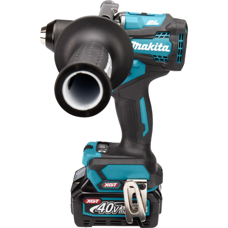 Afbeelding laden in galerijviewer, Makita 40 v max boor- schroefmachine xgt df001gd201 schroeftol (blauw zwart, mbox, oplader en 2 accu's (2,5 ah) inbegrepen)
