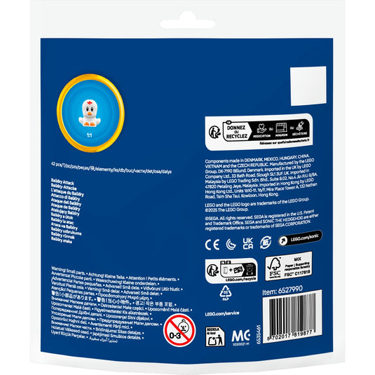 Lego sonic the hedgehog - balkiry aanval constructiespeelgoed (30704)