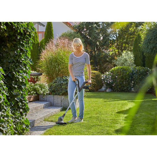 Gardena accu-trimmer smallcut 23 18v solo grastrimmer (donkergrijs, accu en oplader niet inbegrepen, power for all alliance)