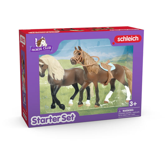 Schleich horse club - paso peruano starter set speelfiguur (42738)