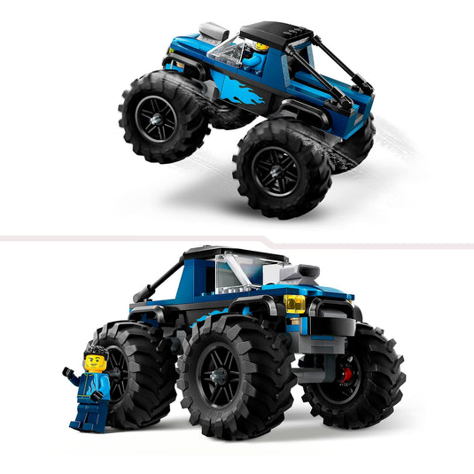 Lego city blauwe monstertruck - 60402