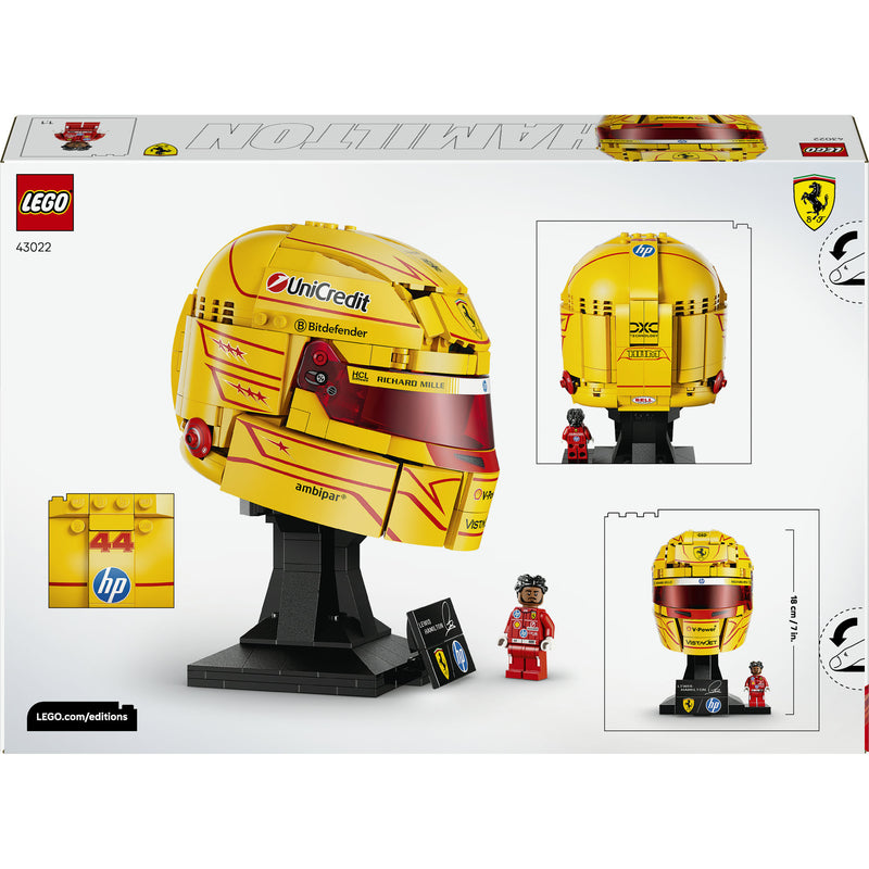Chargez l'image dans la visionneuse de la galerie, Lego editions scuderia ferrari hp helm van lewis hamilton - 43022
