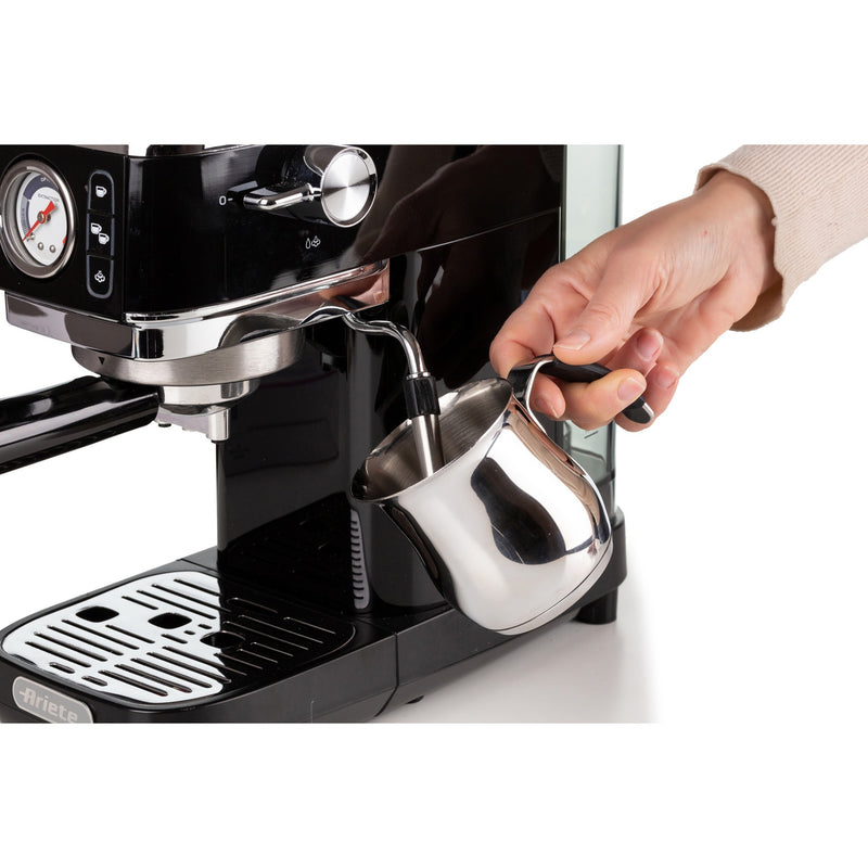Load image into Gallery viewer, Ariete moderna espresso slim 1381 12 espressomachine (zwart)
