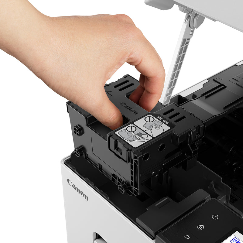 Afbeelding laden in galerijviewer, Canon maxify gx2051-kleureninkjetprinter met navulbare megatank all-in-one inkjetprinter met faxfunctie (wit, printen, kopiëren, scannen, faxen, wi-fi)
