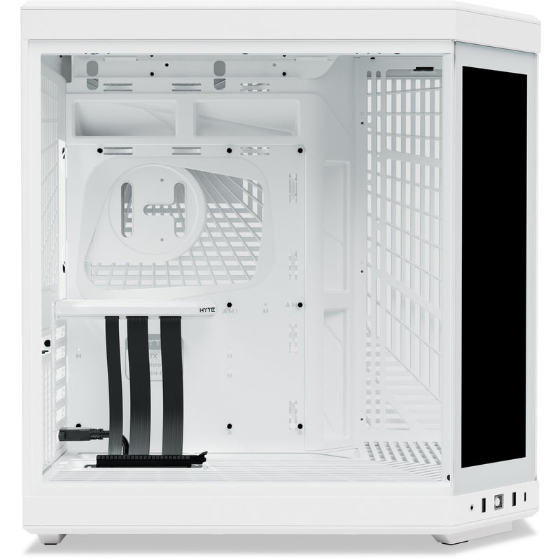 Load image into Gallery viewer, Hyte y70 touch infinite midi tower behuizing (wit | 2x usb-a | 1x usb-c | tempered glass)
