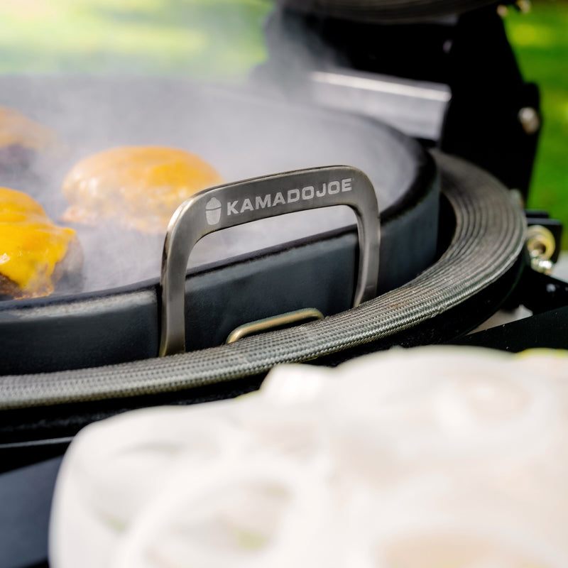 Load image into Gallery viewer, Kamado joe karbon steel griddle grillplaat
