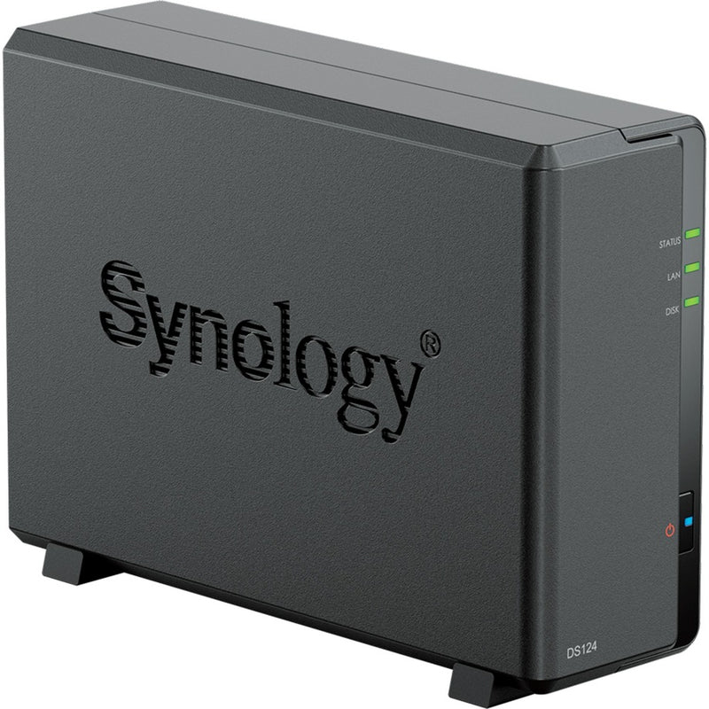 Load image into Gallery viewer, Synology diskstation ds124 nas (zwart, usb-a 3.2 (5 gbit s))

