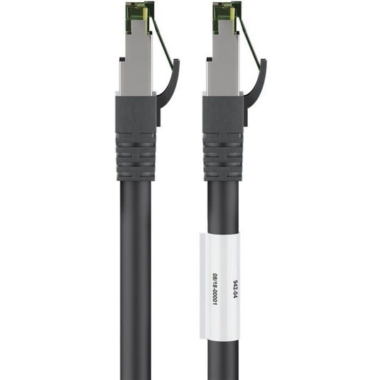 Goobay patchkabel cat.8.1 s ftp (zwart, 0,5 meter)