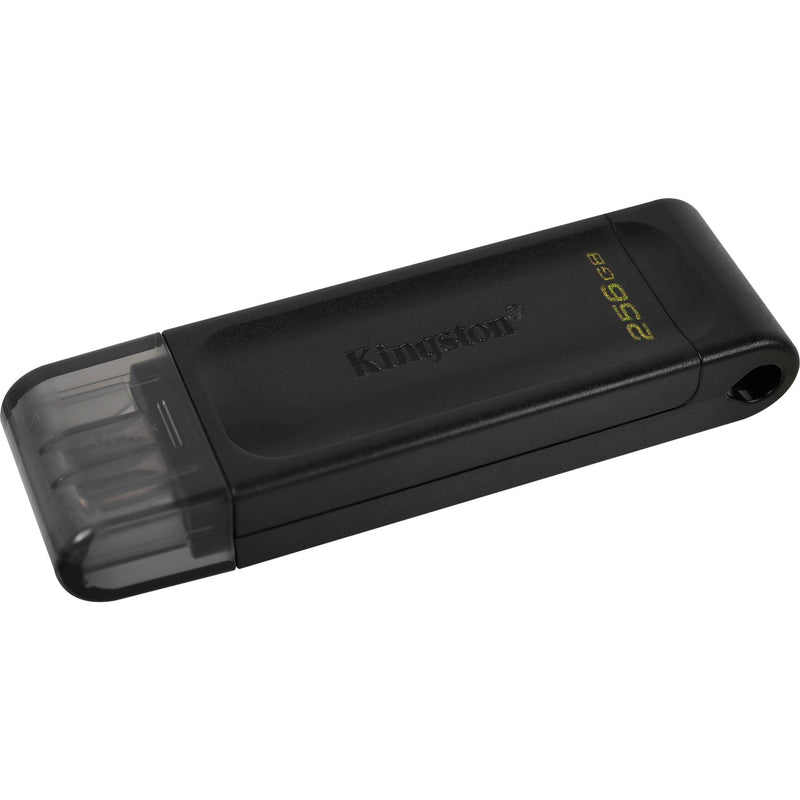 Load image into Gallery viewer, Kingston datatraveler 70 256 gb usb-stick (zwart, dt70 256gb, usb-c 3.2 gen 1)
