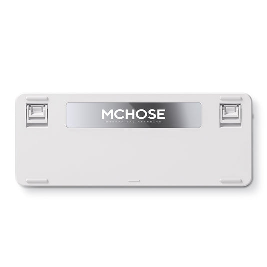 Mchose x75 v2 blue whale sea custom mechanical rgb toetsenbord (wit, us lay-out (qwerty), swk whale sea, 75%, rgb, hot swap, double-shot pbt, draadloos | bluetooth | usb-c)