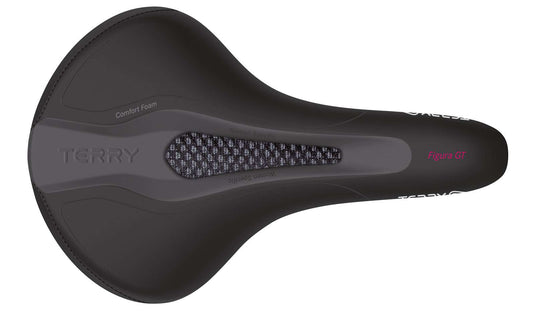 Terry zadel Figura GT Max dames zwart
