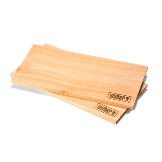 Weber cederhouten rookplanken - groot aromahout (2 stuks)