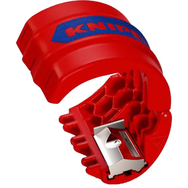 Load image into Gallery viewer, Knipex bix 90 22 10 bk pijpsnijder (rood blauw)
