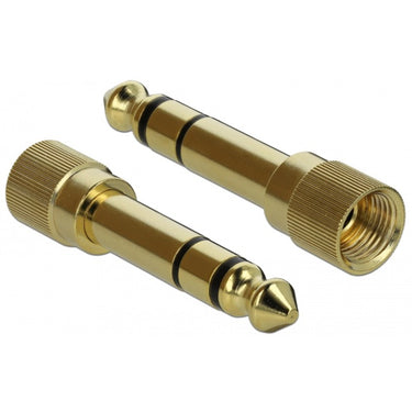 Delock stereokabel 3,5 mm 3 pin-stekker > 3,5 mm 3 pin-stekker (zwart, 5 meter)