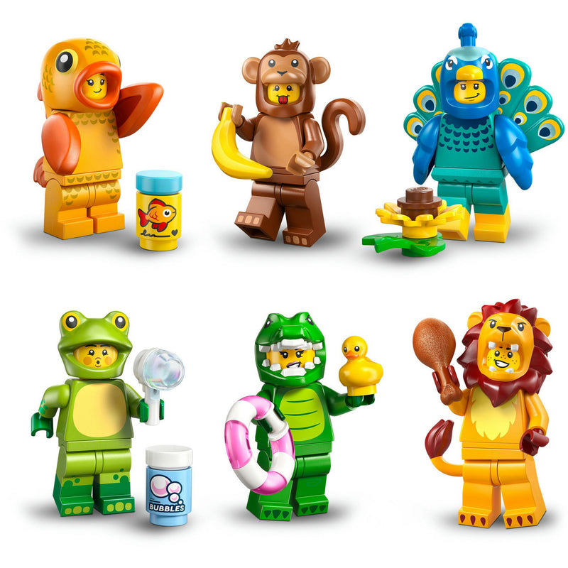 Load image into Gallery viewer, Lego minifigures - serie 28: dierenkostuum constructiespeelgoed (71051)
