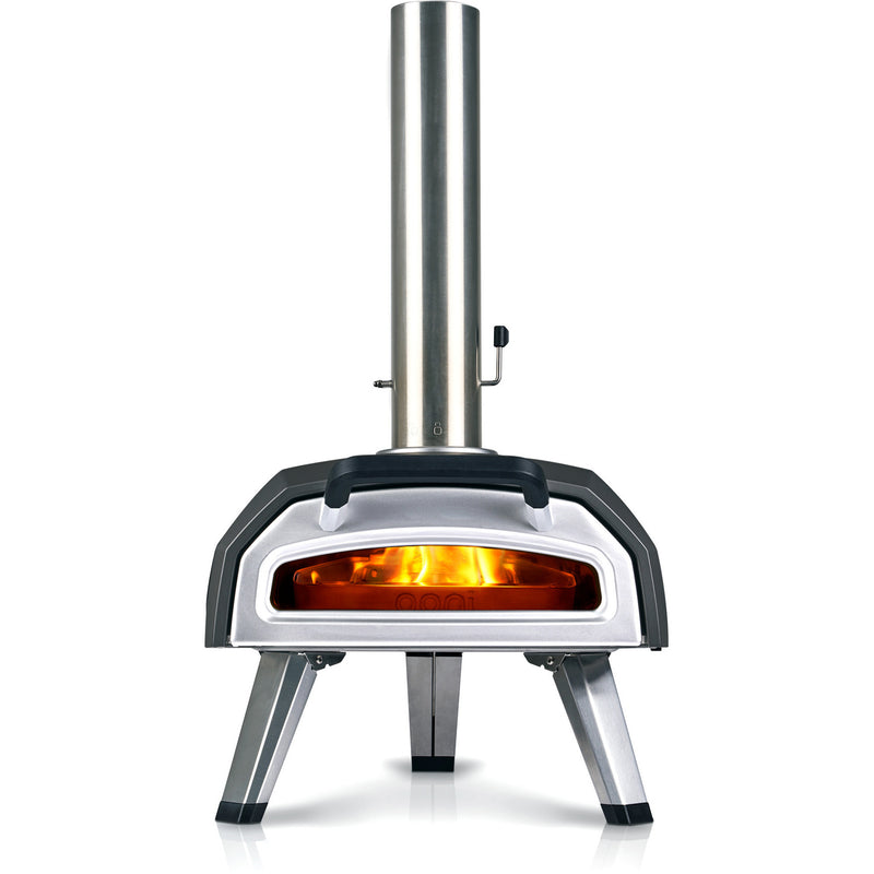 Load image into Gallery viewer, Ooni karu 2 multi-fuel pizza oven pizzaoven (zwart roestvrij staal, 12'' pizza, hout, houtskool en gas)
