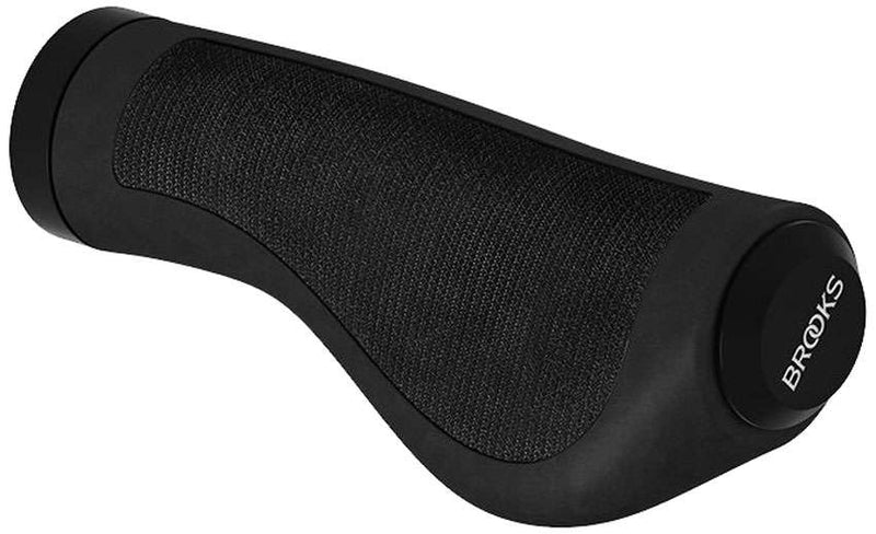 Load image into Gallery viewer, Brooks Handvatten Ergonomic cambium grips 100 130mm black
