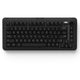 Iqunix zx75 dark side wireless mechanical keyboard (zwart, us lay-out (qwerty), cherry mx brown, 75%, rgb leds, hot-swappable, double-shot pbt, 2.4ghz | bluetooth 5.1 | usb-c)