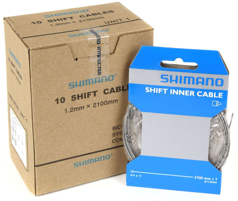 Load image into Gallery viewer, Versnelling binnenkabel Shimano ø1,2 x 2100mm (10 stuks)
