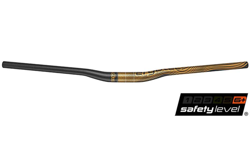 Load image into Gallery viewer, Ergotec low riser bar 31.8 x 780mm handlebar gold edition
