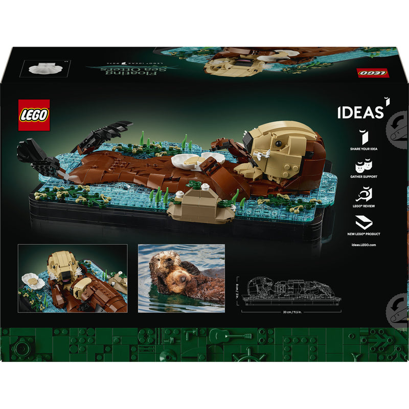 ギャラリービューアに画像をロードする, Lego ideas drijvende zeeotters - 21366
