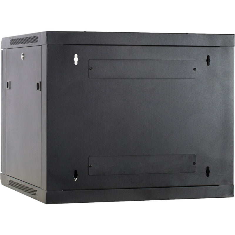 Load image into Gallery viewer, Dsi 9u wandkast met glazen deur - ds6609 server rack (zwart, 600 x 600 x 500mm)
