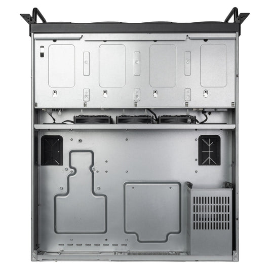 Silverstone rm61-312, rack, serverbehuizing (zwart | 6u)