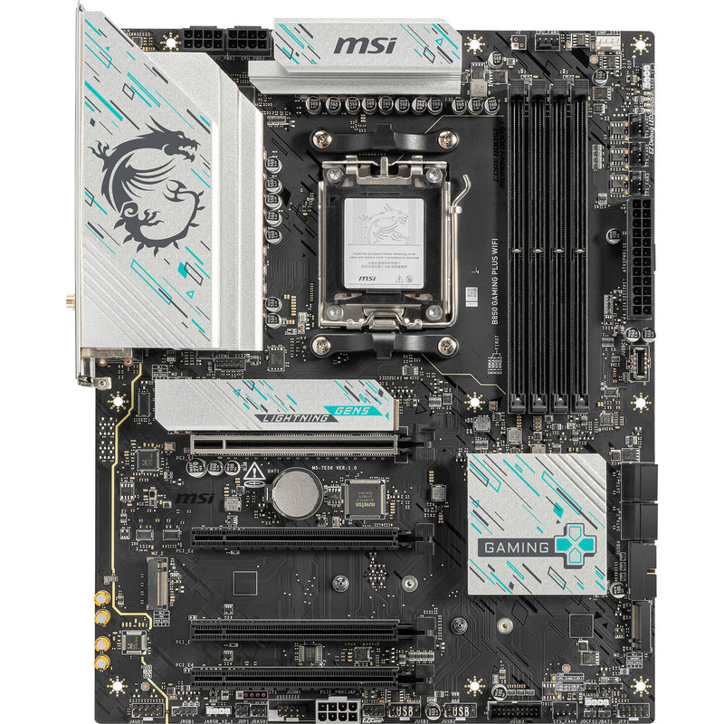 Load image into Gallery viewer, Msi b850 gaming plus wifi socket am5 moederbord (raid, 5gb-lan, wi-fi 7, bt, sound, atx)
