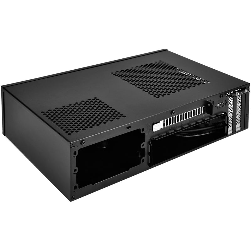 Load image into Gallery viewer, Silverstone sst-ml09b htpc behuizing (zwart | 2x usb-a)
