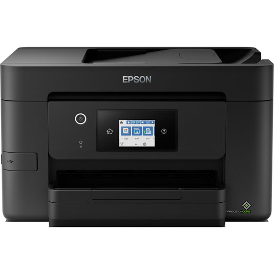 Epson workforce pro wf-3820dwf all-in-one inkjetprinter met faxfunctie (zwart, scannen, kopiëren, faxen, lan, wi-fi)