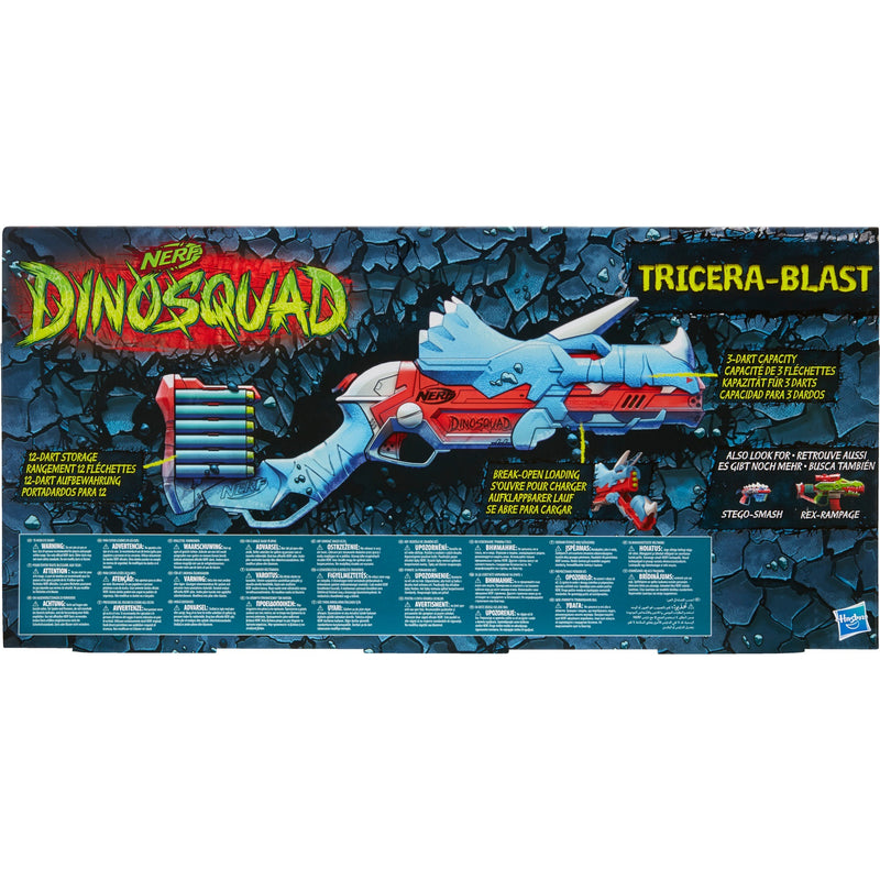 Load image into Gallery viewer, Hasbro nerf dinosquad tricera-blast nerf-gun
