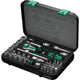 Wera 8100 sa 2 zyklop speed ratelset 1 4 gereedschapsset (zwart groen, 42-delig)
