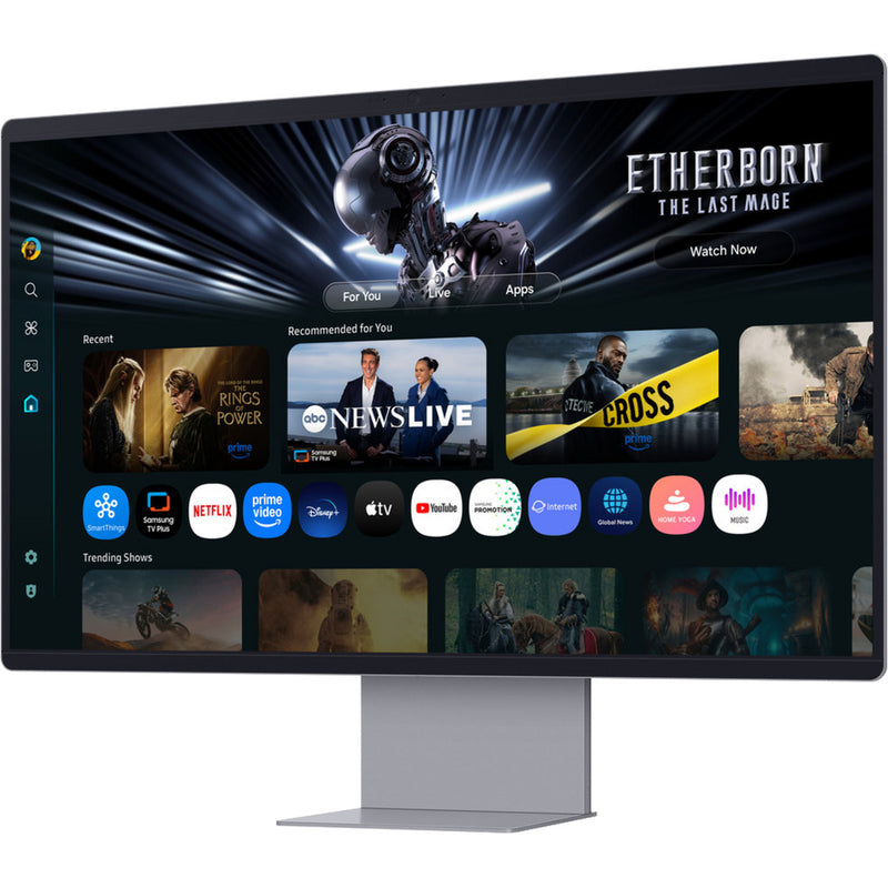 ギャラリービューアに画像をロードする, Samsung smart monitor m9 m90sf 32 4k uhd (zilver, hdmi, displayport, 2x usb-a, usb-c, wi-fi 5, bt, 165 hz)
