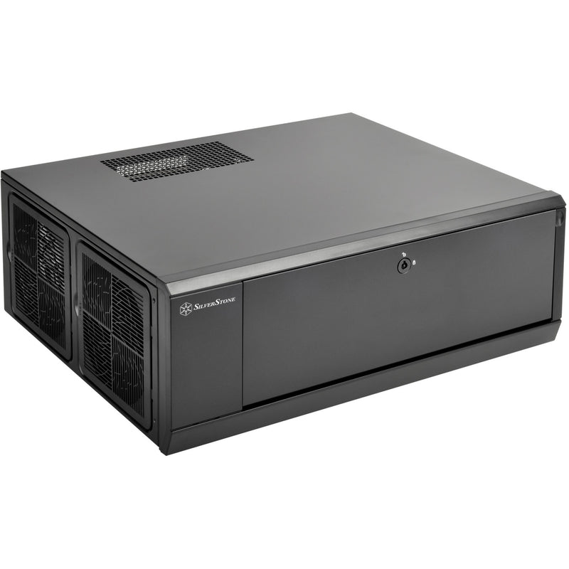 Load image into Gallery viewer, Silverstone sst-gd10b htpc behuizing (zwart | 2x usb-a)
