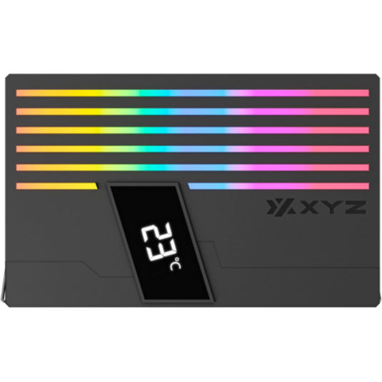 Xyz pc gear thermax 4 pulsar a-rgb cpu-koeler (zwart, argb, pwm)