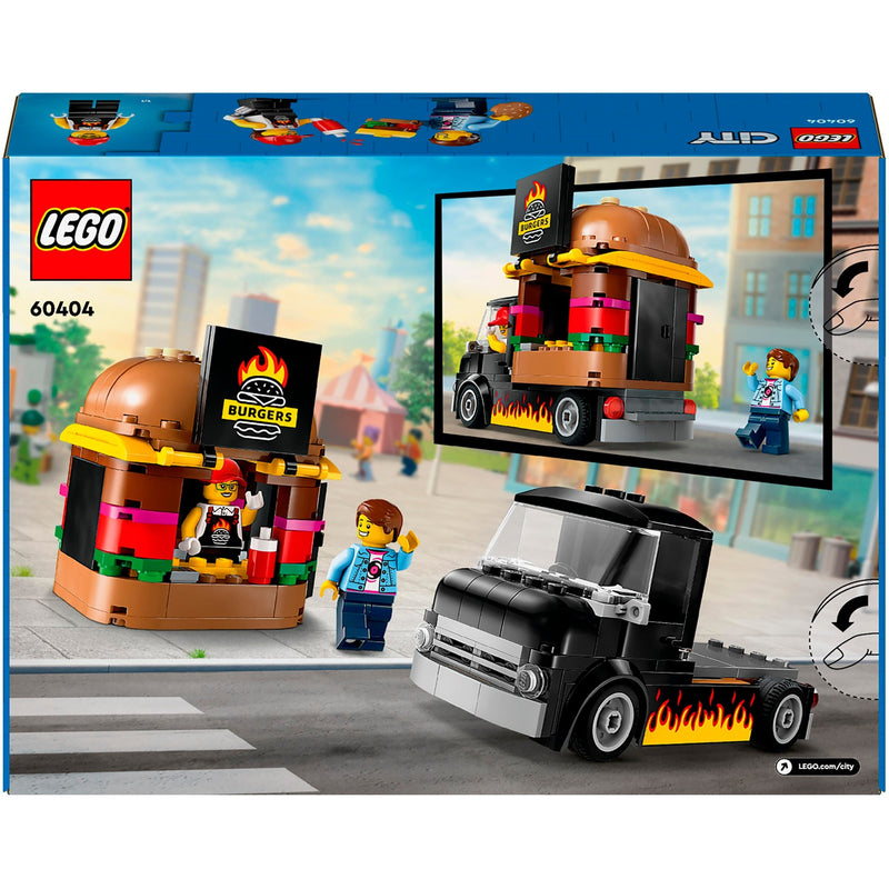 Afbeelding laden in galerijviewer, Lego city hamburgertruck - 60404
